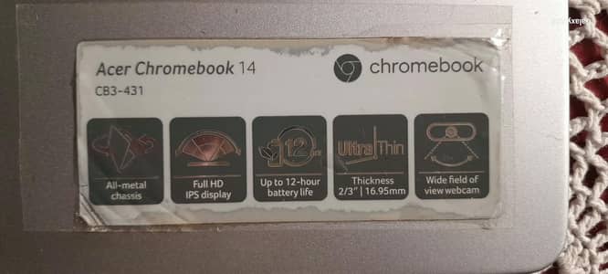 Acer Chrome Book , Nice Condition , 0322-4457330