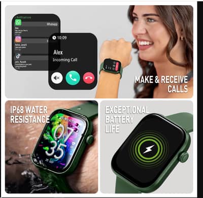 Reflex Active Series 40 AMOLED Smartwatch – Official 1 Year Warranty