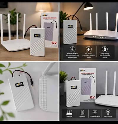 WiFi Router Power Bank – Mini UPS