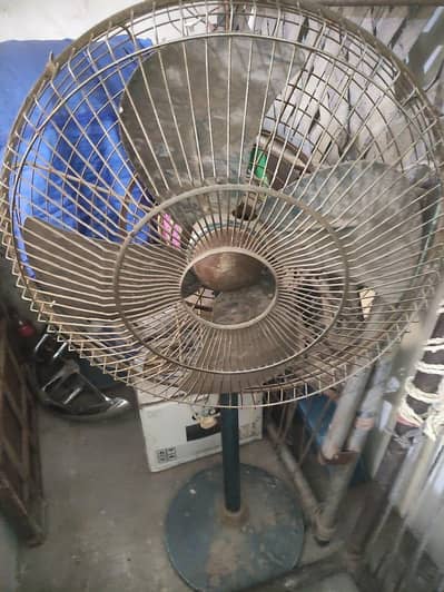 2 Pedestal Fans Prince Company with pure cooper winding