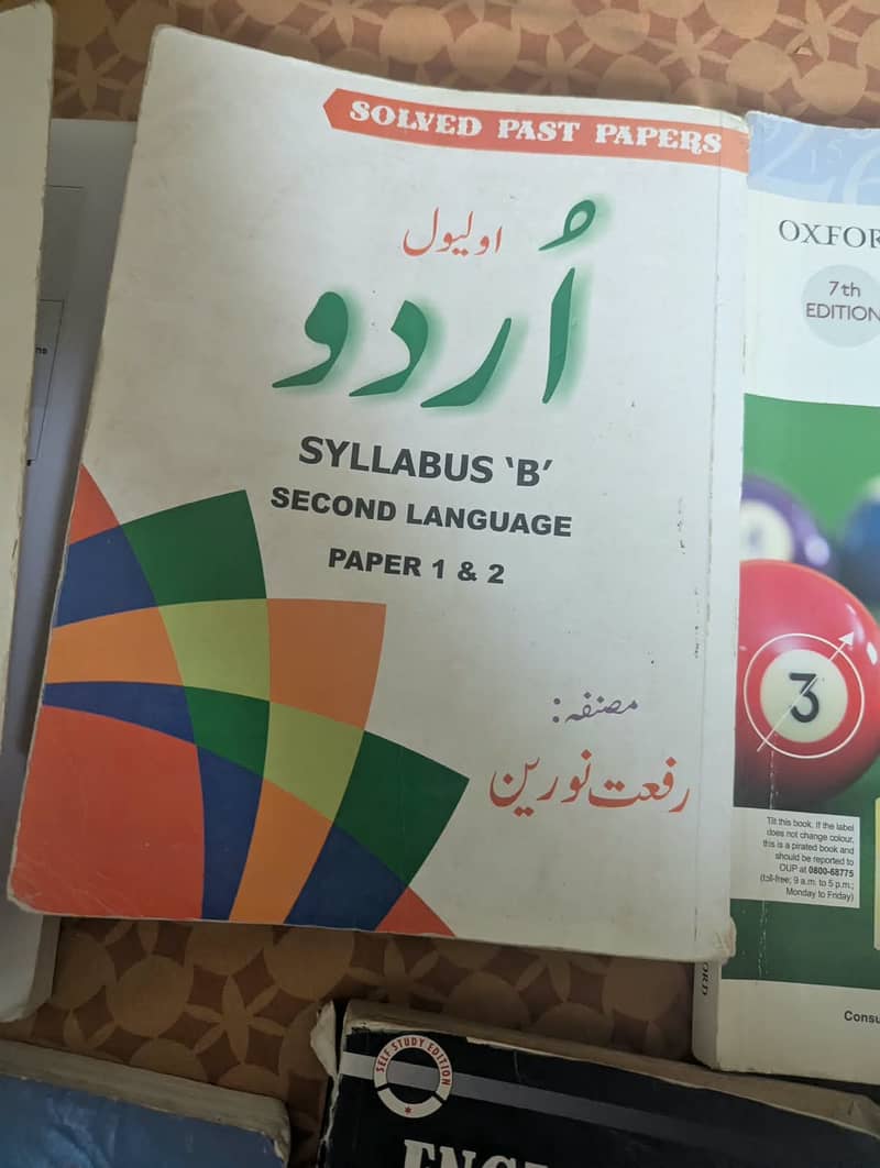 O level books and notes 5