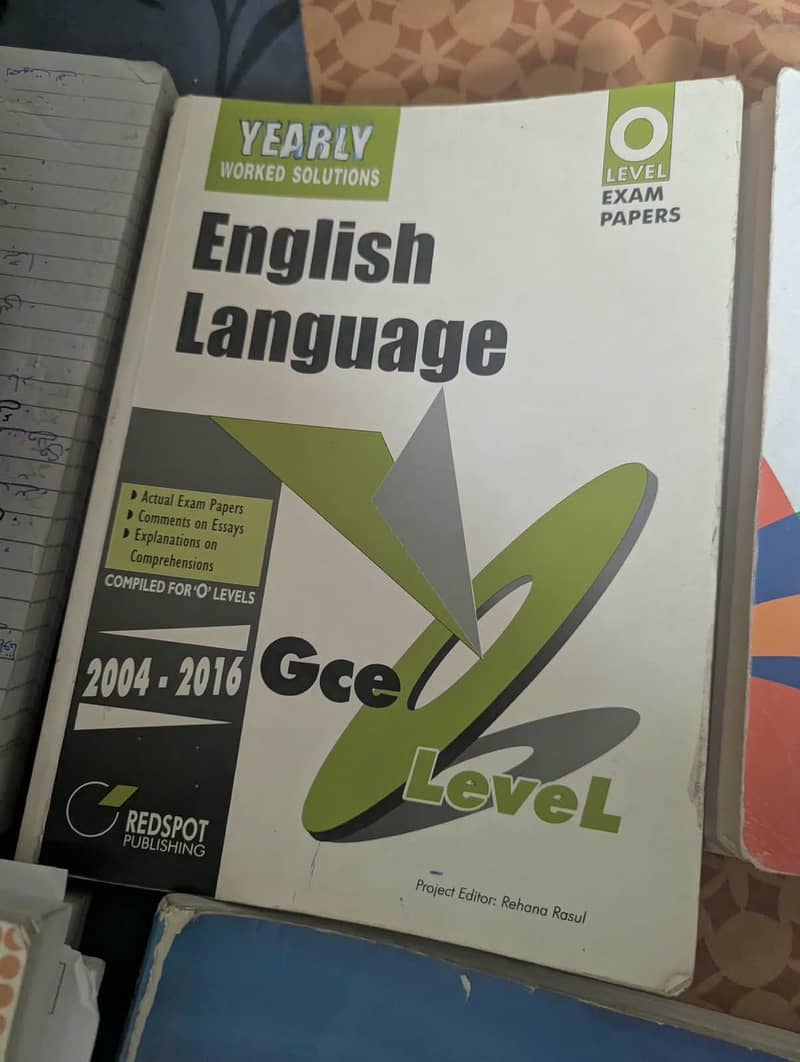 O level books and notes 7