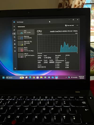 Lenovo Thinkpad L480 | 8GB RAM | 256GB NVMe SSD |