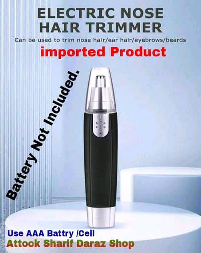 Nose trimmerrr new v. v cheep without cell imported