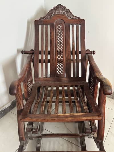 swing chair wood