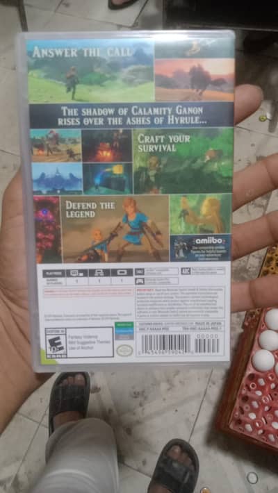 Nintendo Switch Zelda Breath of the Wild Original Game
