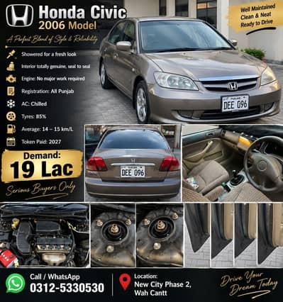Honda Civic EXi 2006