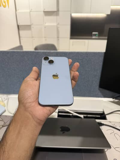 iPhone 14 Light Blue | 89% Battery Health | 10/10 | Warranty till Sep