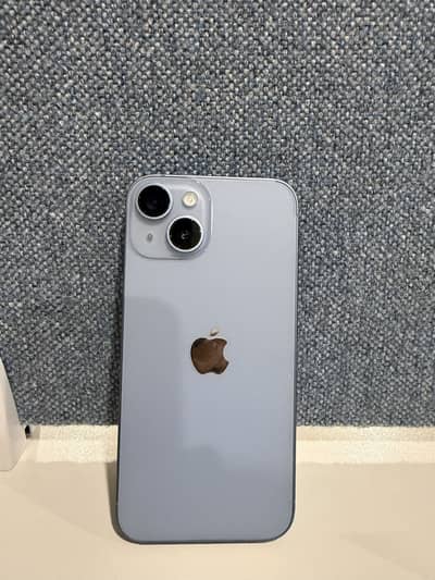 iPhone 14 Light Blue | 89% Battery Health | 10/10 | Warranty till Sep