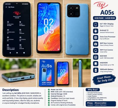 Itel A05s
