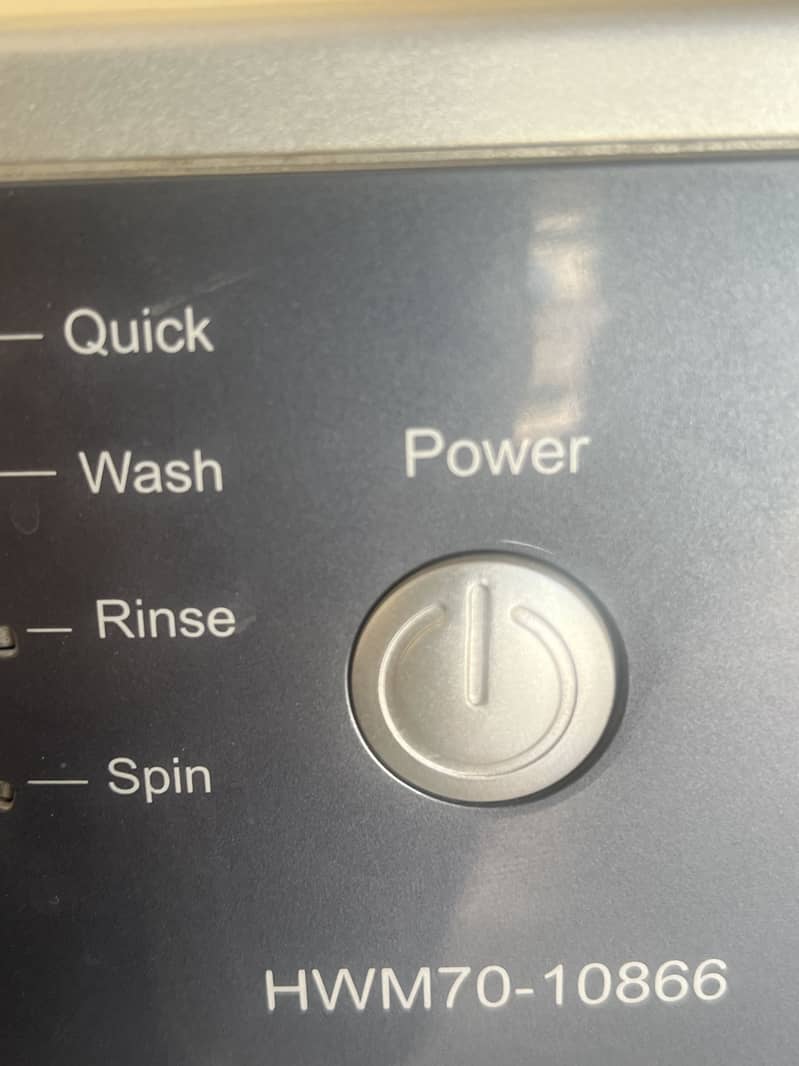 Haier automatically machine 0