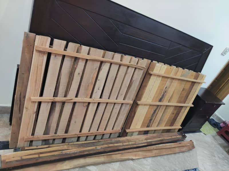 bed with side tables 1