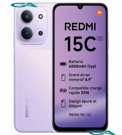 Redmi 15C available on easy installments