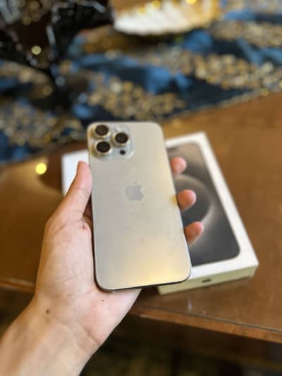 Iphone 15 pro max 256gb physical dual pta approved