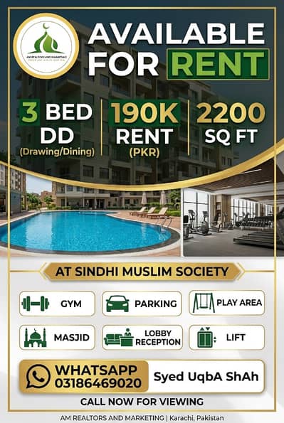 Brand New 3 Bed D. d For Rent