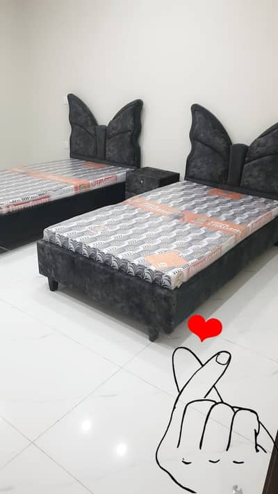2 kids bed for sale with mattress