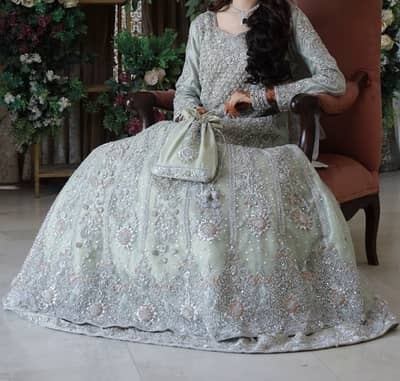 Walima double maxi pista green color