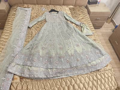 Walima double maxi pista green color