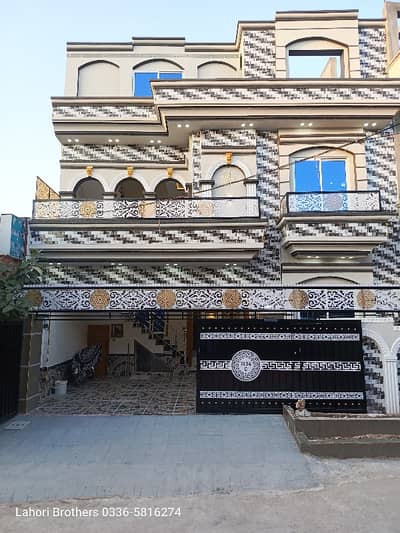 6 Marla Ultra Luxury Double Storey House For Sale In Airport Housing Society With Water Bore And Electricity Facility