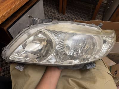 Toyota Altis 2009 Model Headlights and Backlight Toyota Genuine Lights