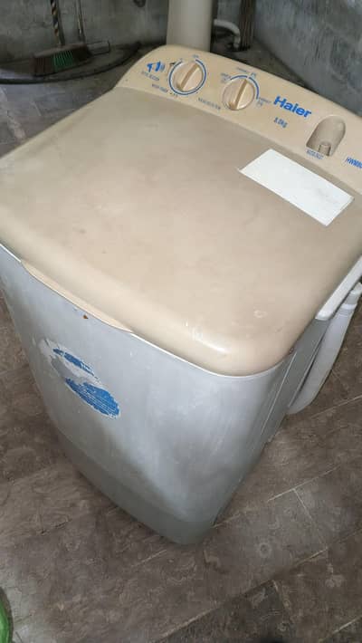 Haier washing machine 8 kg