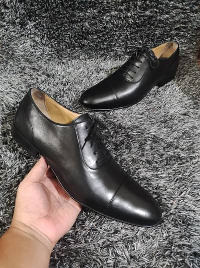 Zara Man Black Formal Shoes Size Uk 9 Eur 43 Condition premium