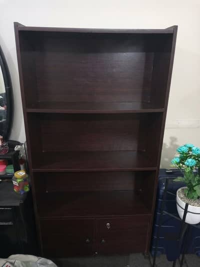 Book Rack With Cabinet