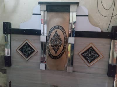 Double Bed Set (Queen/King Size) - Excellent Condition | Sheesham Wood