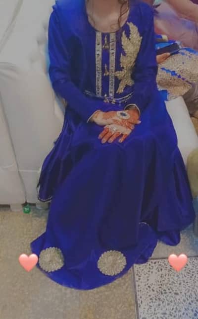 long macxi Royal blue