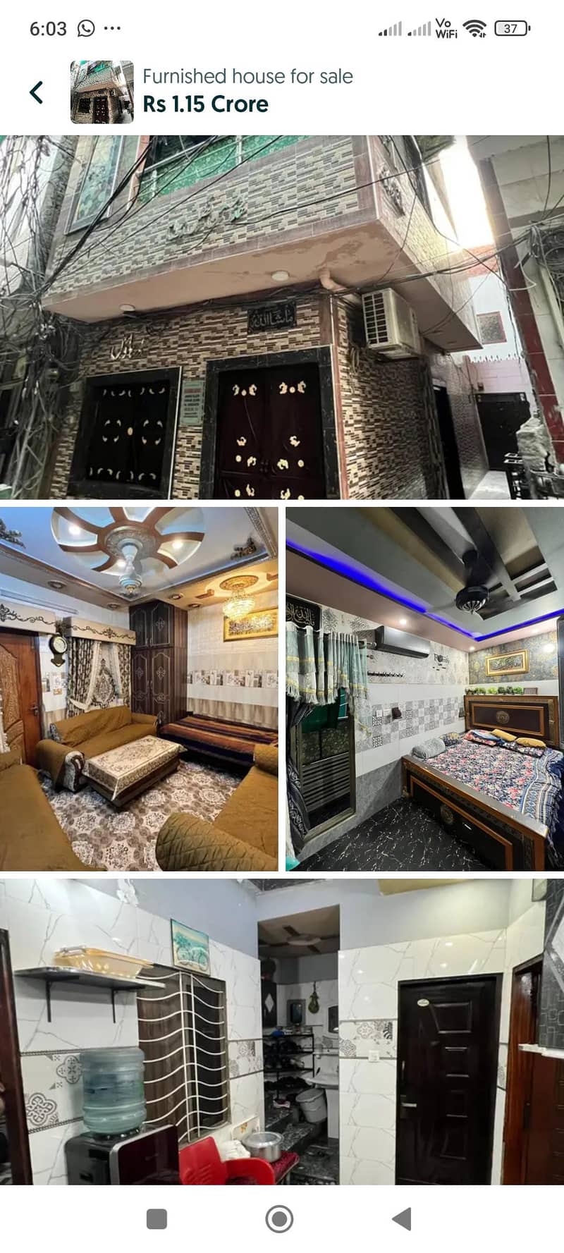 خوبصورت ڈھائی منزلہ گھر برائے فروخت 0