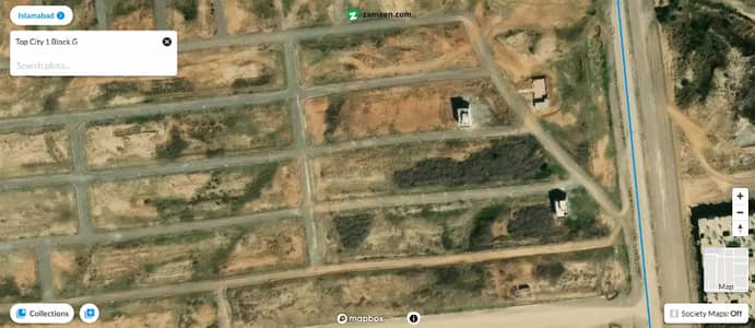 5 Marla CORNER Extra Land Plot for sale Block G TOPCITY-1