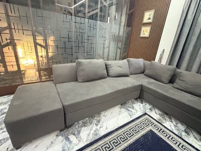 9 shaped sofa