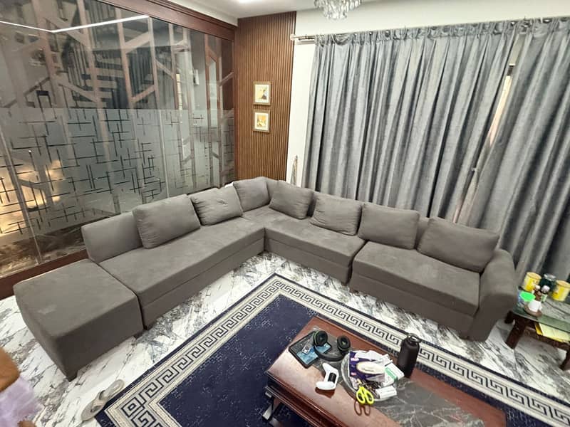 9 shaped sofa 2