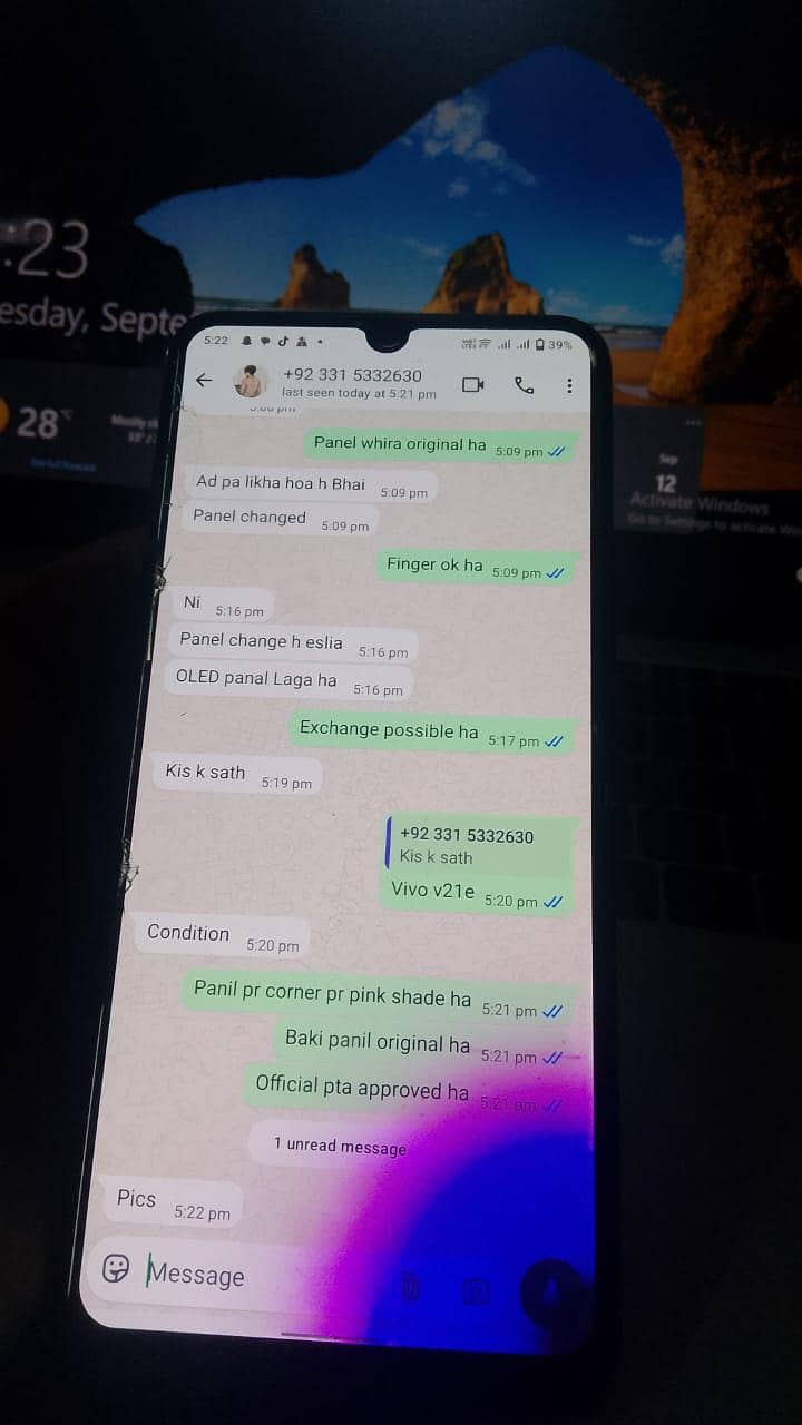 Vivo V21e 1