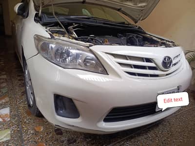 Toyota Corolla XLI 2010