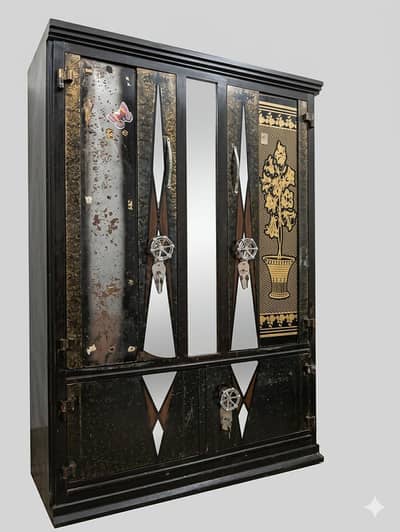 2_Door Steel Almirah / Wardrobe – Heavy & Spacious