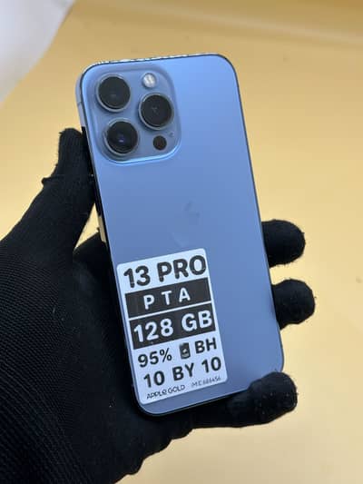 Apple iPhone 13 Pro 128 GB dual Sim PTA APPROVED 95% Battery Health