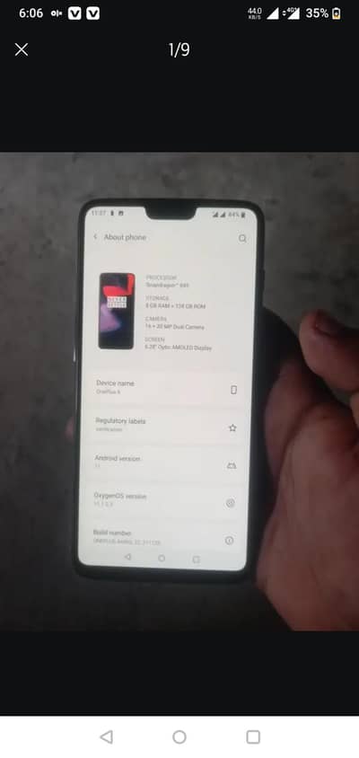 oneplus 6.8/128 exchange possible good android and iphone