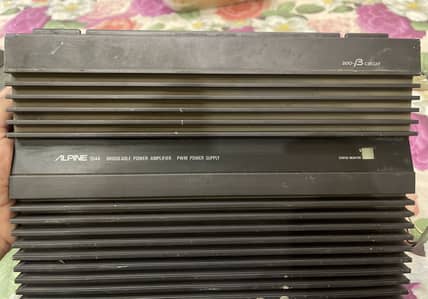 Alpine 3544  BRIDGEABLE POWER  Amplifier