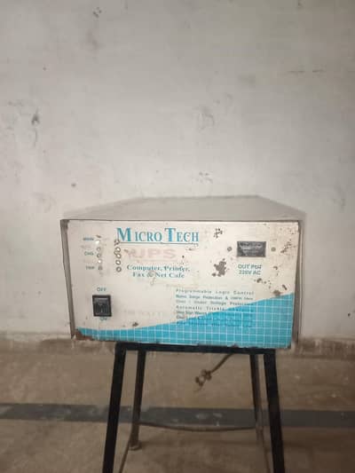 Micro Tech UPS 1200 Watts (100% Pure Copper ) – Excellent Condition ‎