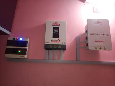 Crown 3.6 kw and Lithium battery Complete Installation without solar