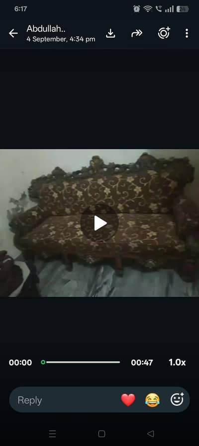 solid wood 5seater