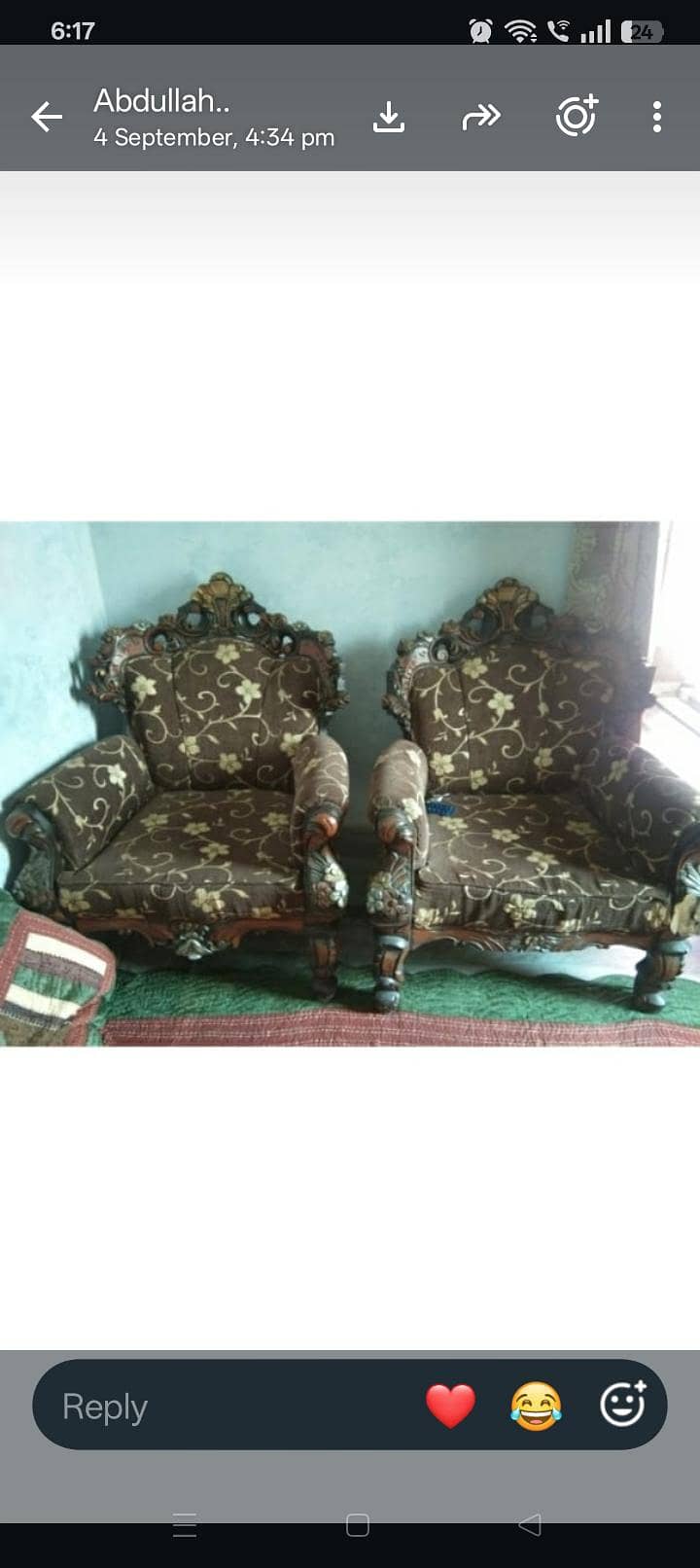 solid wood 5seater 1