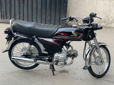 honda cd70 2025 model black