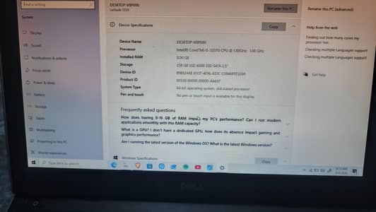 Dell Laptop Latitude D330  Core i5