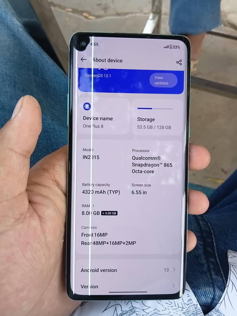 One Plus 8 5