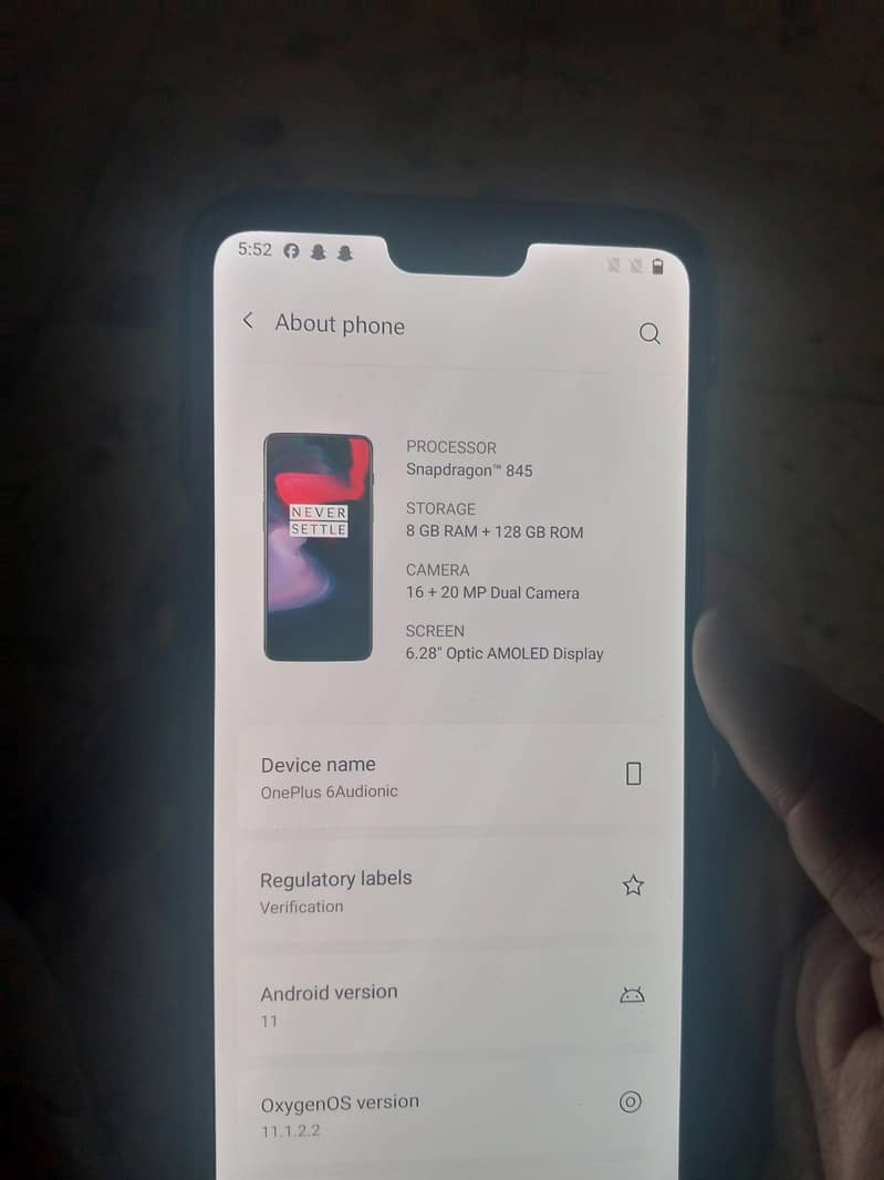 One Plus 6 . . 2