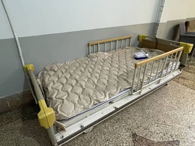 Patient Electronic Bed with pressure bubble mattress