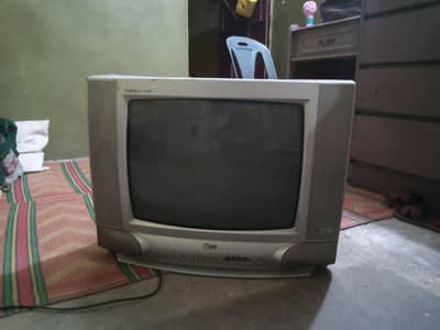 LG 21 Inch Turbo Champ CRT TV With Remote - Working