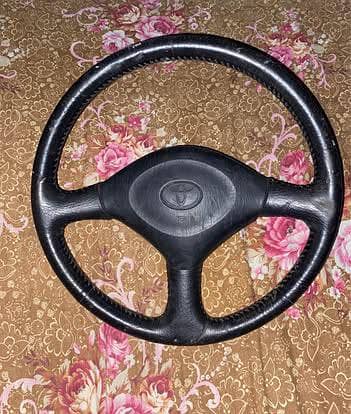 Toyota Corolla SE-G Original Steering Wheel | Neat & Clean